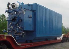 Watertube boiler shipping